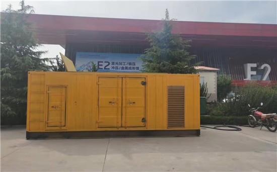 吊罗山乡1200KW发电机出租